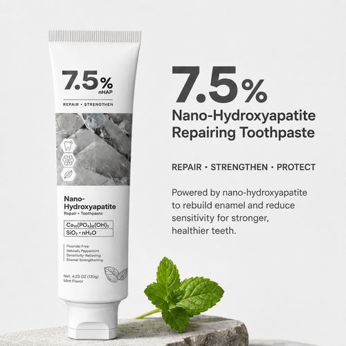 7.5% Nano-Hydroxyapatite Repairing Toothpaste