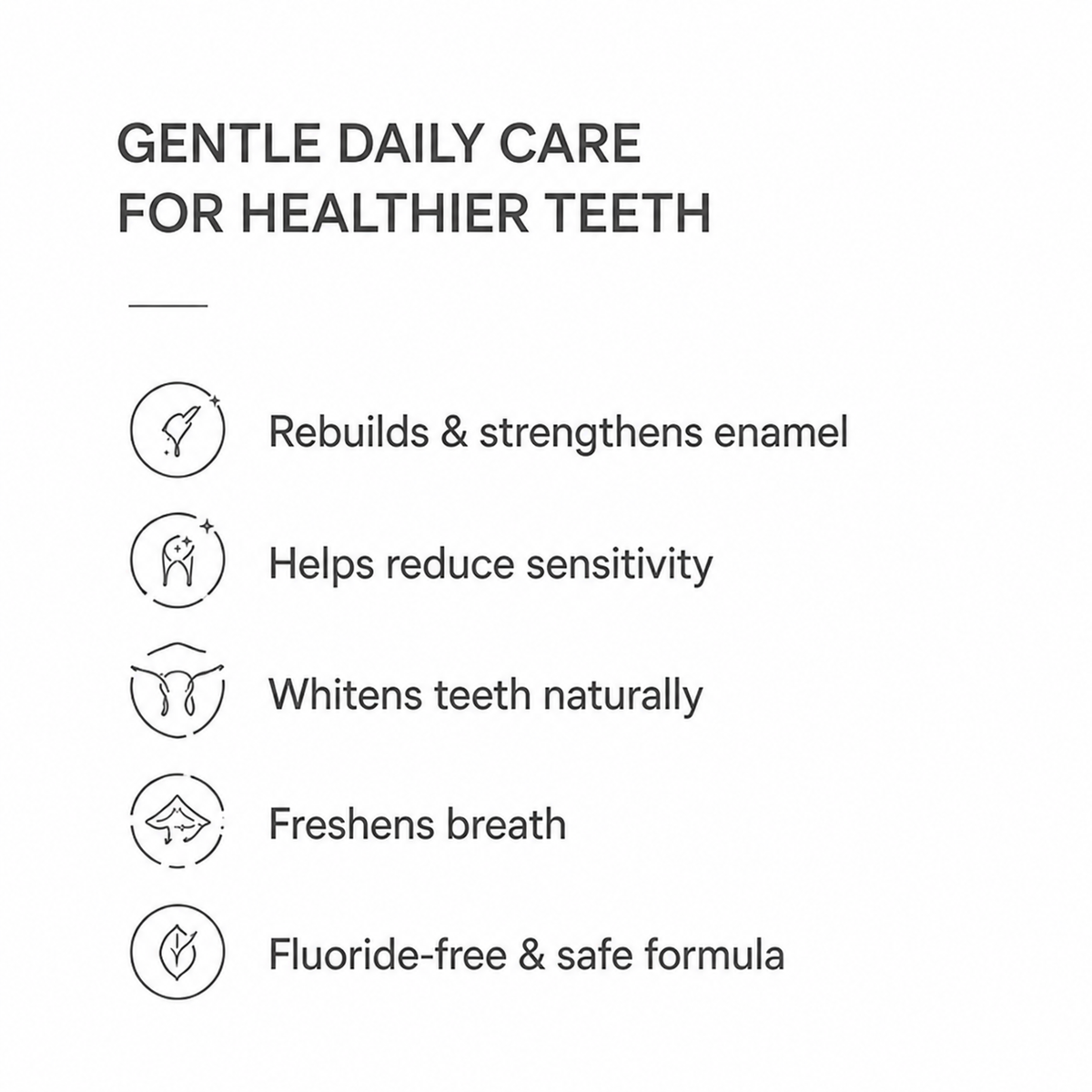 7.5% Nano-Hydroxyapatite Repairing Toothpaste