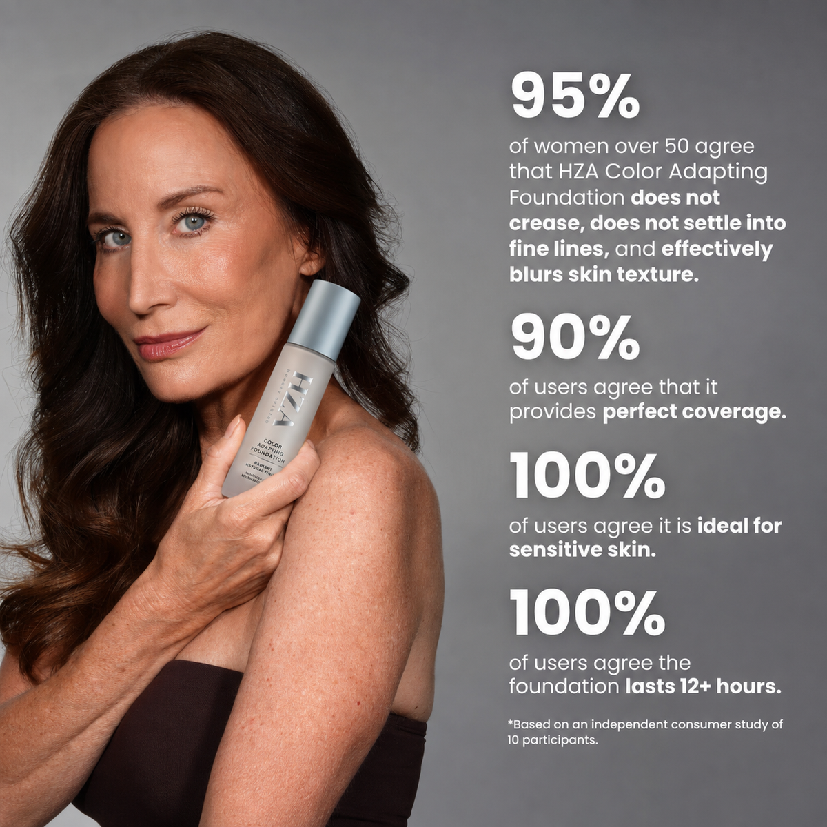 ⚡️Last Day Sale - 50% OFF,💗HZA Color Changing Foundation