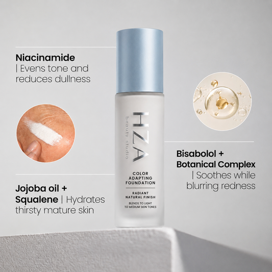 ⚡️Last Day Sale - 50% OFF,💗HZA Color Changing Foundation