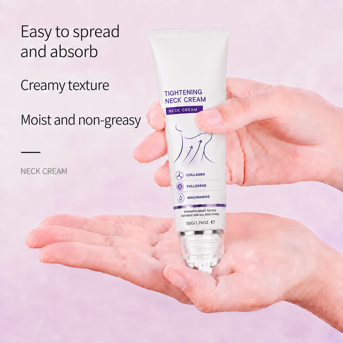 ✨✨✨ Instant Neck Lift Cream — Infused with Retinol & Hyaluronic Acid | Firms the Neck, Reduces Wrinkles & Double Chin