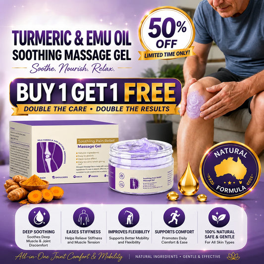 Ostevra™ Turmeric & Emu Oil Arthritis Soothing Pain Relief Massage Gel