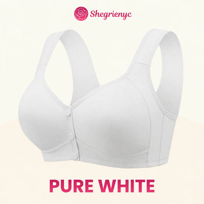 OREVYNA- Front Closure Breathable Cotton Lifting Bra for Seniors
