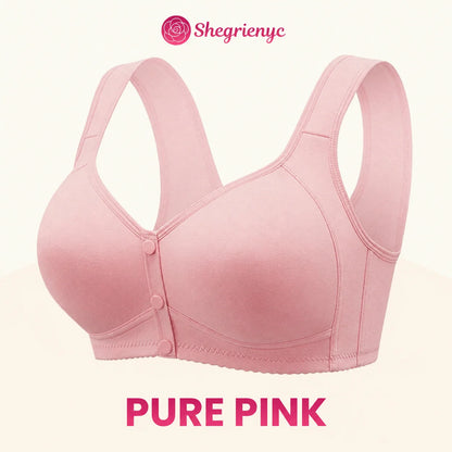 OREVYNA- Front Closure Breathable Cotton Lifting Bra for Seniors