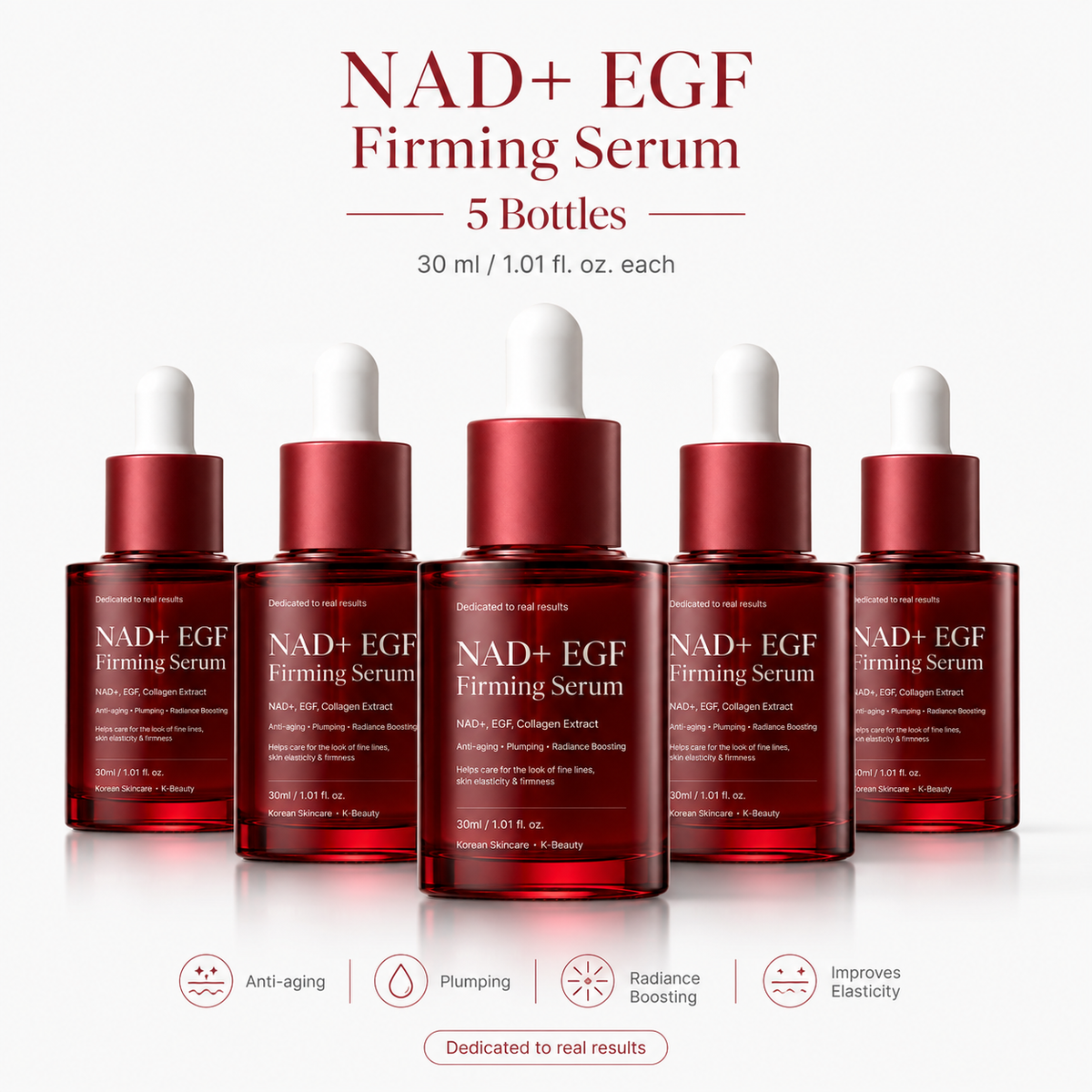 NAD+ EGF Firming Serum | Anti-aging, Plumping, Radiance Boosting Serum