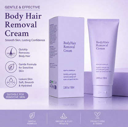 Sensitive Skin Body Hair Removal Cream