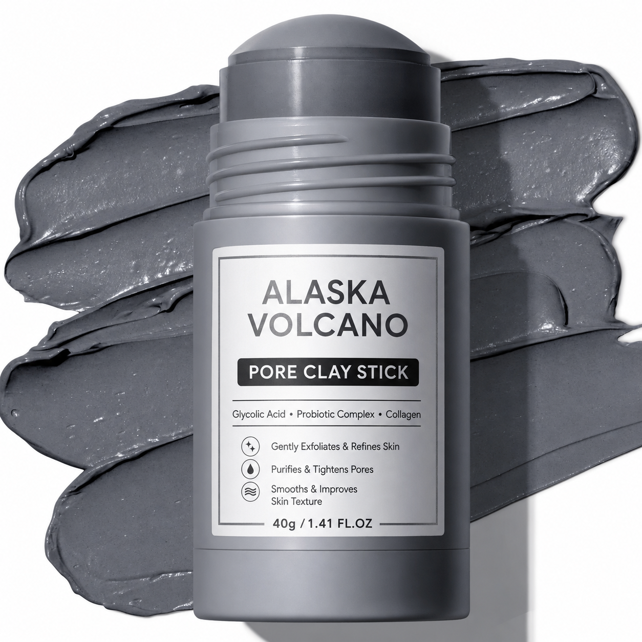 Alaska Volcano Clay