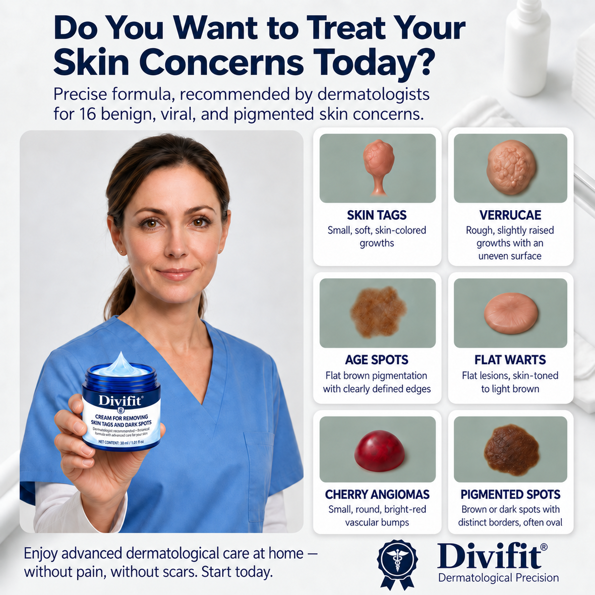 Divifit® Focused Care for Skin Tags & Spots.