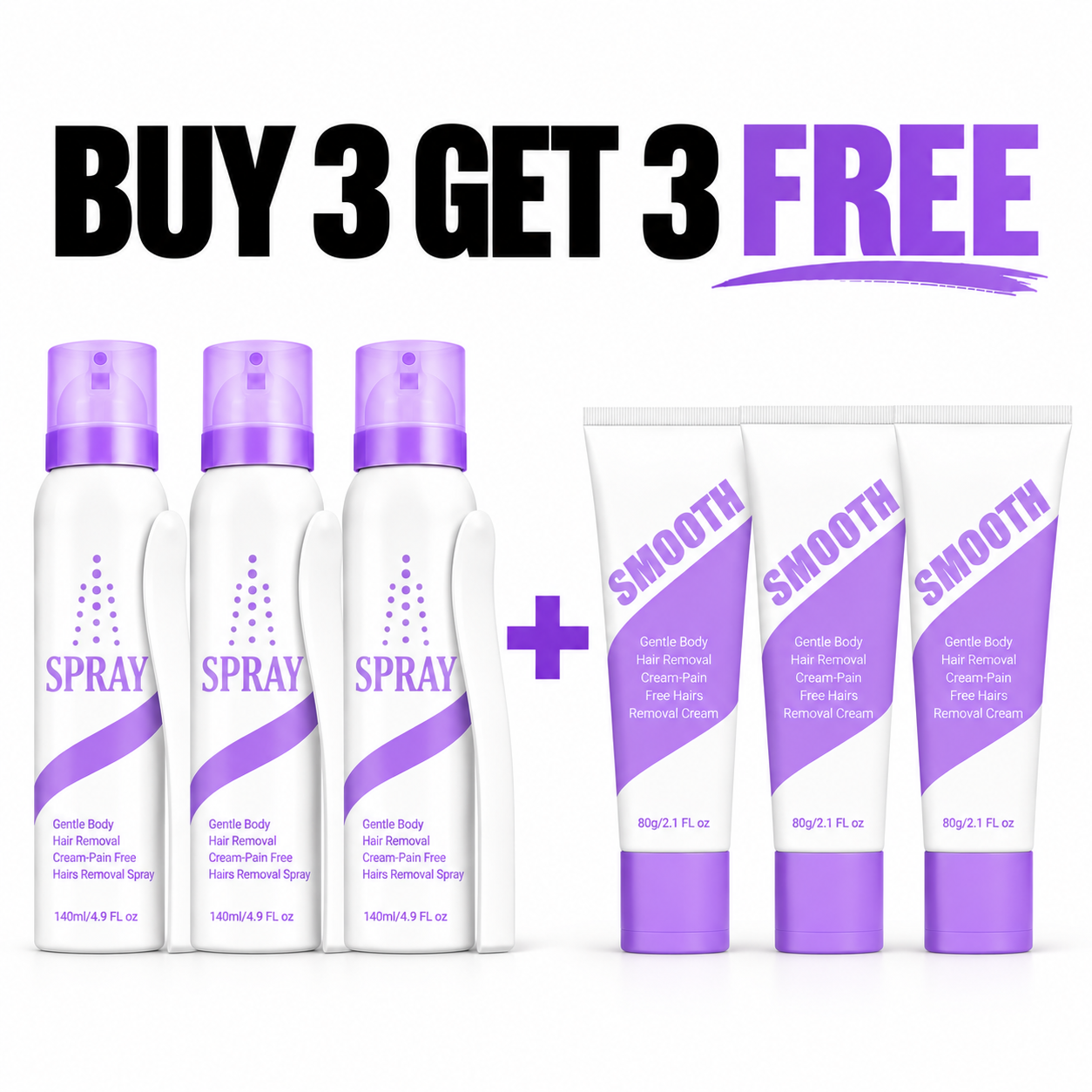 Buy 3 Get 3 free