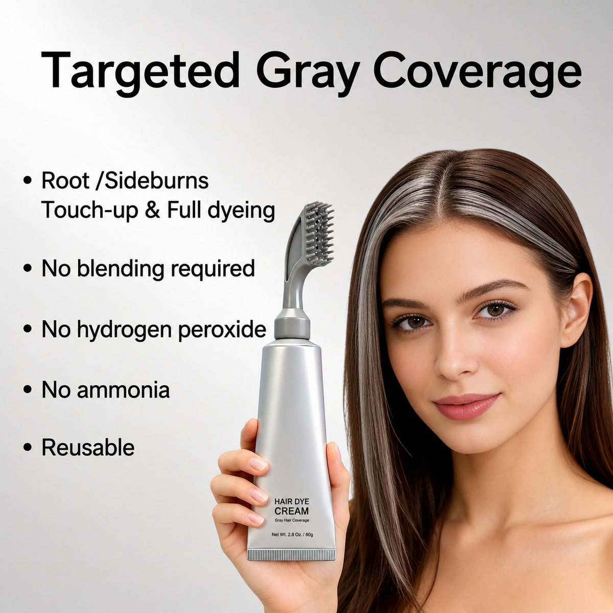 🔥Gray Hair Showing? Fix It In Minutes!