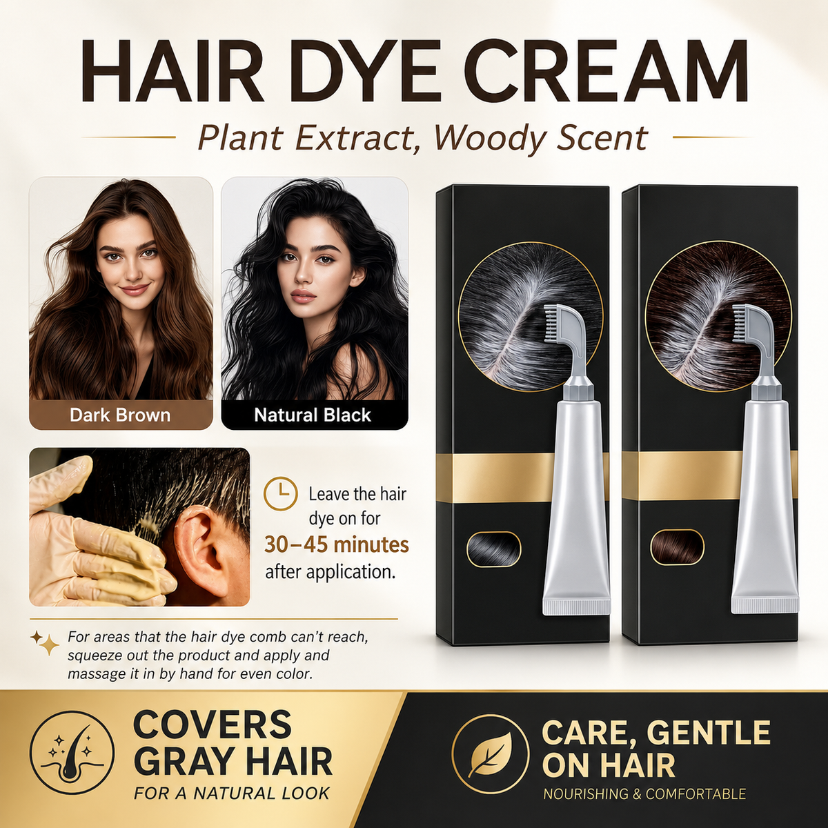 🔥Gray Hair Showing? Fix It In Minutes!