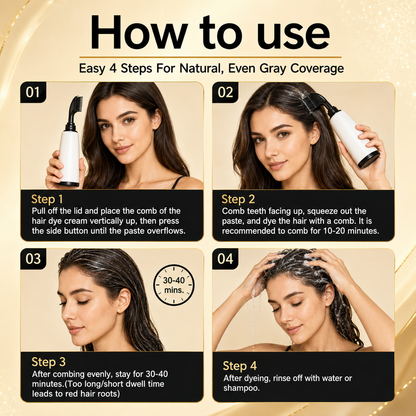 🔥Gray Hair Showing? Fix It In Minutes!