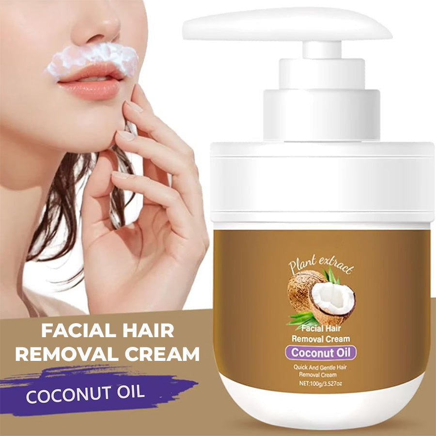 ⏳LIMITED-Gentle Coconut Oil Hair Removal Cream