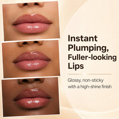 🎁Last Day-Buy 1 Get 1 Free 🔥Spicy Lip Plumper — Fuller-Looking Lip Plumper Gloss, Non-Sticky, High-Shine Finish