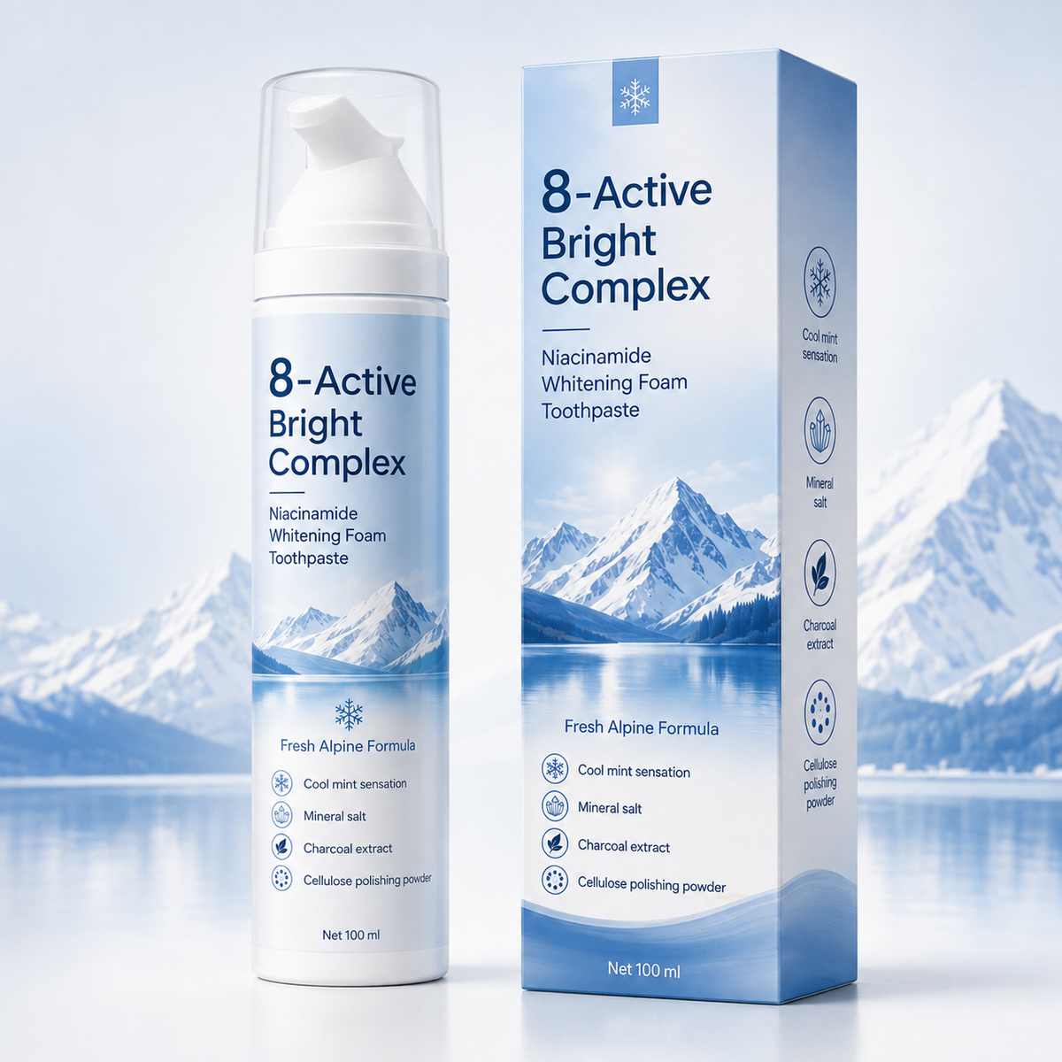 Niacinamide Whitening Foam Toothpaste