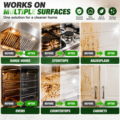 🔥🧽  Heavy Duty Kitchen Degreaser Spray