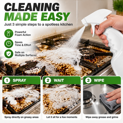 🔥🧽  Heavy Duty Kitchen Degreaser Spray
