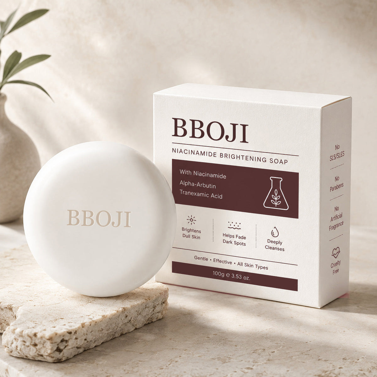 Niacinamide Skin Brightening Soap melasma dark spots freckle