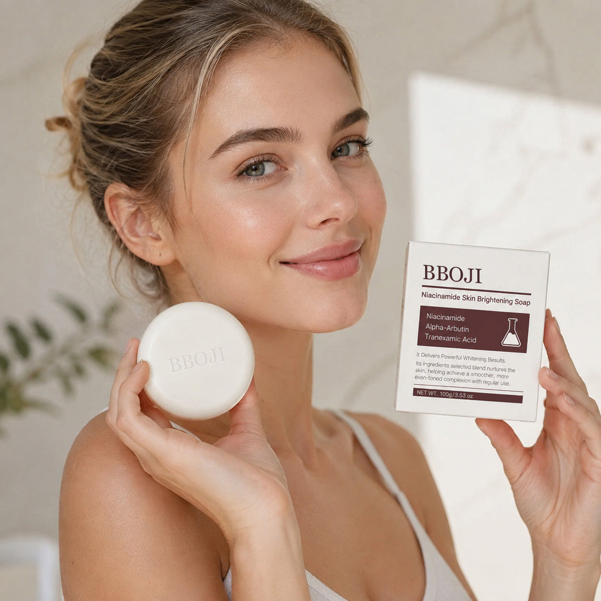 Niacinamide Skin Brightening Soap melasma dark spots freckle