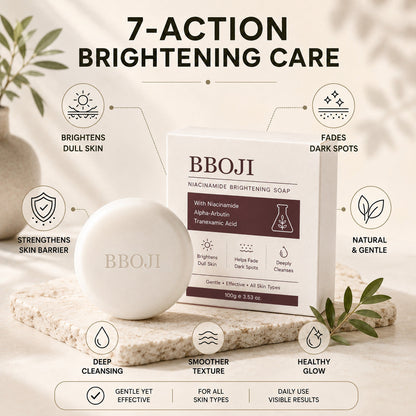 Niacinamide Skin Brightening Soap melasma dark spots freckle