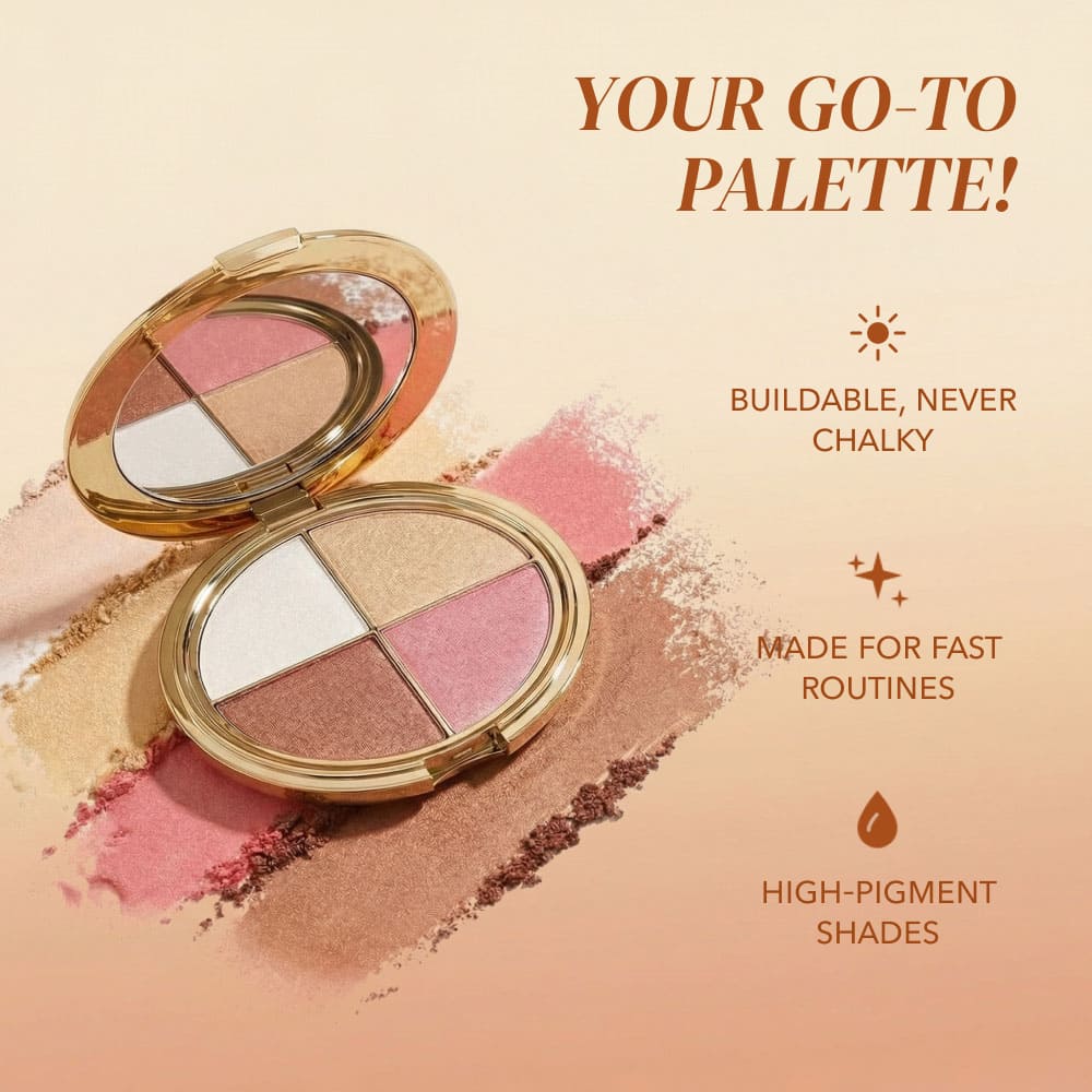 🔥 Everyday Glow Eye  &  Cheek Palette