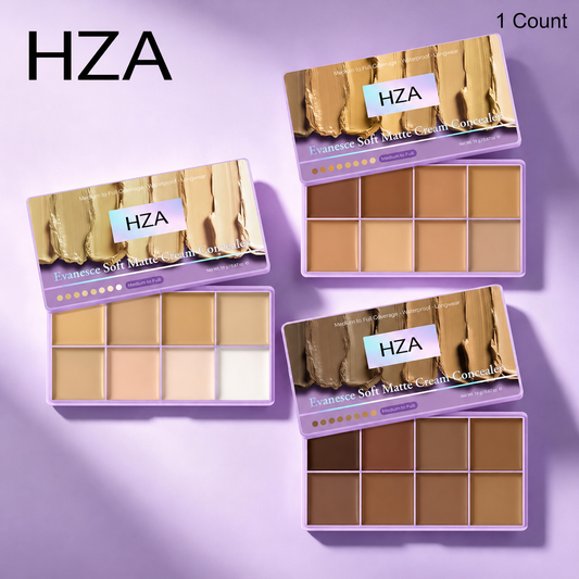 ✨8-Color Matte Cream Base Corrector and Concealer Palette
