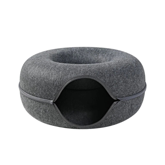 "Hide-and-seek" Wendy Cat Tunnel Bed