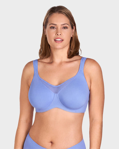 Breathable Full-Coverage Minimizer Bra