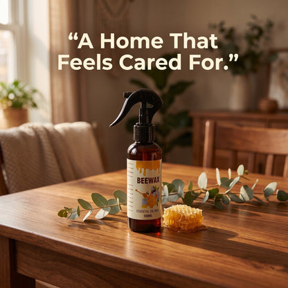 Beeswax Floor Spray: Anti-Crack & Scratch-Resistant Refurbishing Wax for Wood Floors