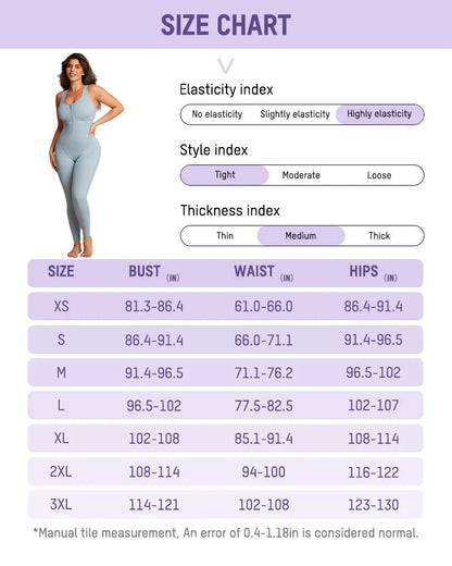 Supportive Compression Workout Jumpsuit