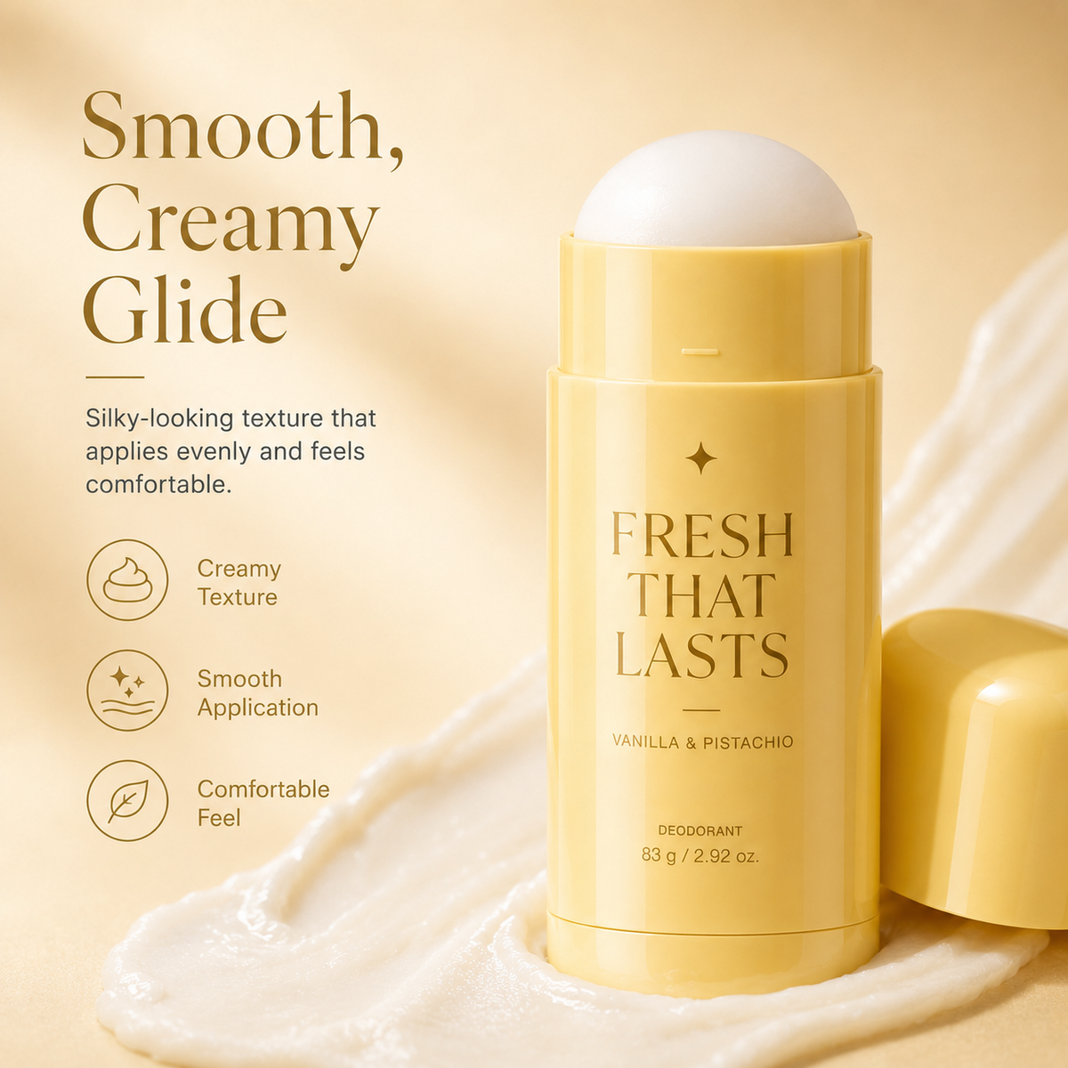 🏆Best Sale🔥Deodorant Vanilla & Pistachio Fresh That Lasts
