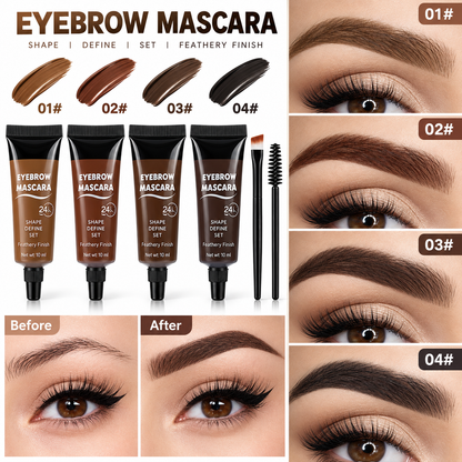 👁️ Waterproof Brow Gel – Shape, Define & Set | Feathery Finish | 3-Day Wear