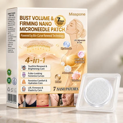 🏆 Bust Volume, Lift & Firming Nano Microneedle Patch Volufiline + Exosome + Copper Peptide Formula Powered by Cellular Renewal Technology
