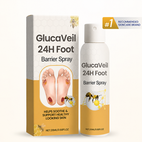 GlucaVeil 24H Foot Barrier Spray✅