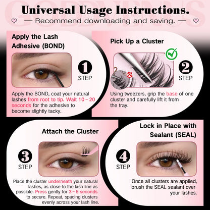 Velyqua Wispy False Lash Clusters