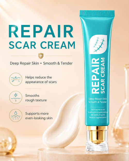 Repair Cream — Stop covering up scars. Start repairing them