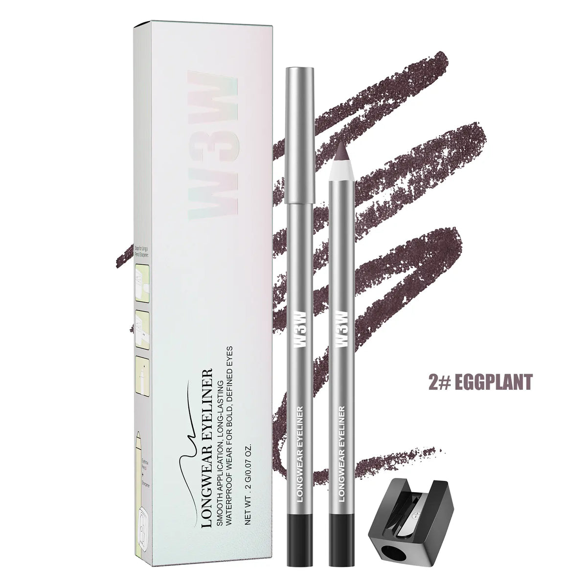 Waterproof Gel Eyeliner Pencil with Ultra Smooth CreamyGlide