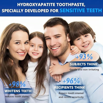 💥Hot Listing 🔥Hydroxyapatite Toothpaste 7.5% for Enamel Repair & Teeth Whitening Refreshing Flavor Fluorid