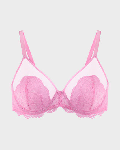 Full-Coverage Lace Minimizer Bra
