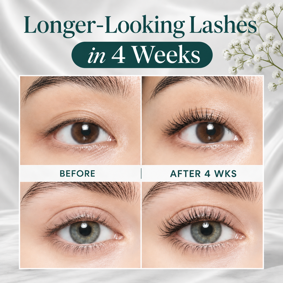 Lnsideefy lash eyelash growth serum