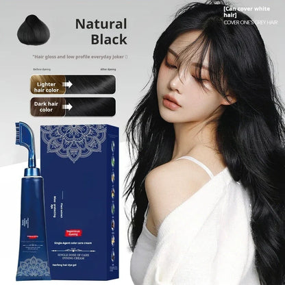 ⏳Time-Limited Special⏰Herbal Hair Dye Comb for Home Use