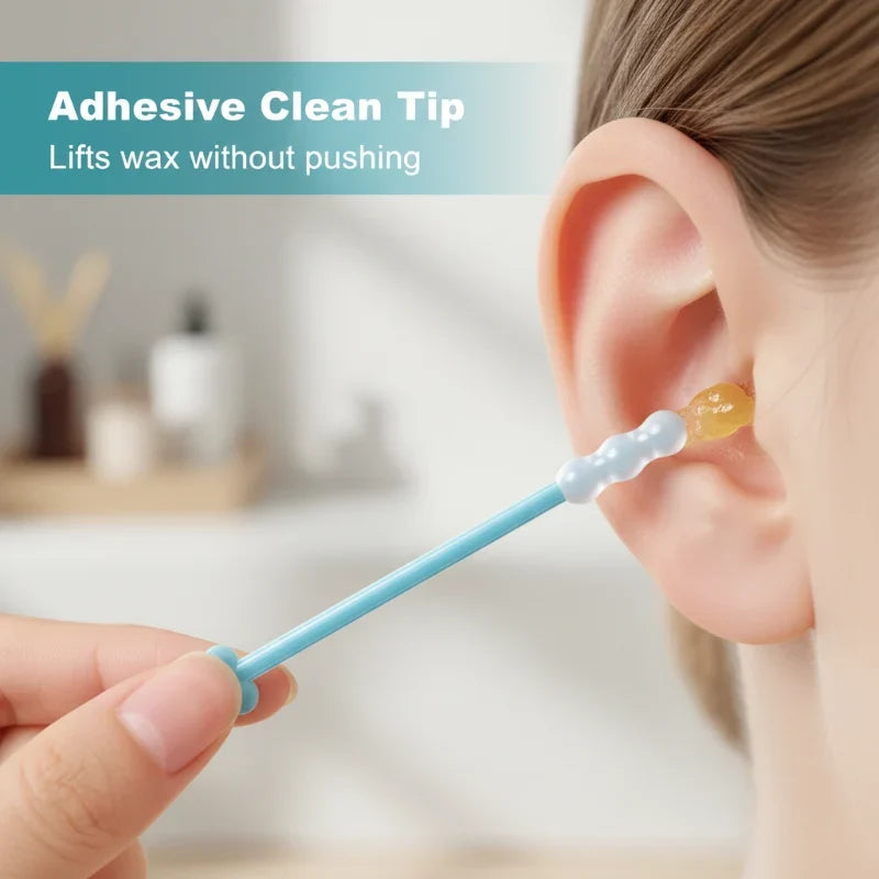 🛡️🌸【Limited Offer】Gentle Spiral Ear Cleaner – Soft silicone, safe & gentle 💐