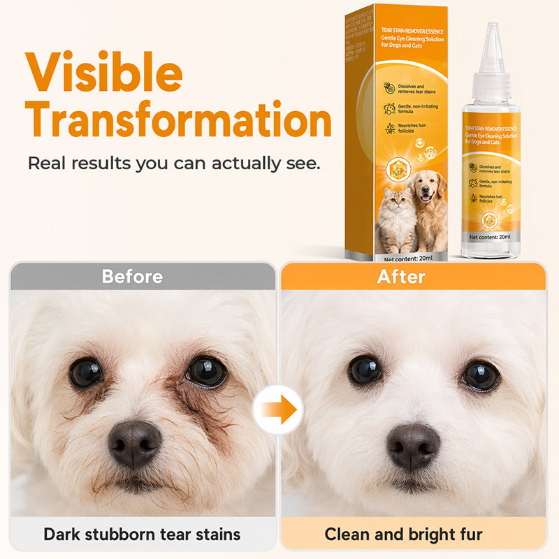 ✨ Gentle pet eye care – cleanses the skin around the eyes and provides daily grooming