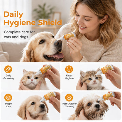 ✨ Gentle pet eye care – cleanses the skin around the eyes and provides daily grooming