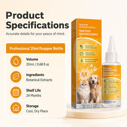 ✨ Gentle pet eye care – cleanses the skin around the eyes and provides daily grooming 👀