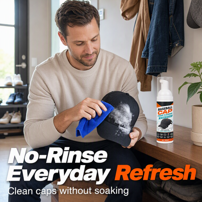 🎁Buy 2 Get 1 Free🔥No-Rinse Baseball Cap Foam Cleaner