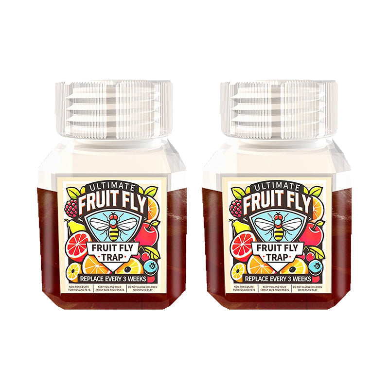 🍎 Fruit Fly Trap Attractant – Easy Indoor Lure for Kitchens & Dining Areas
