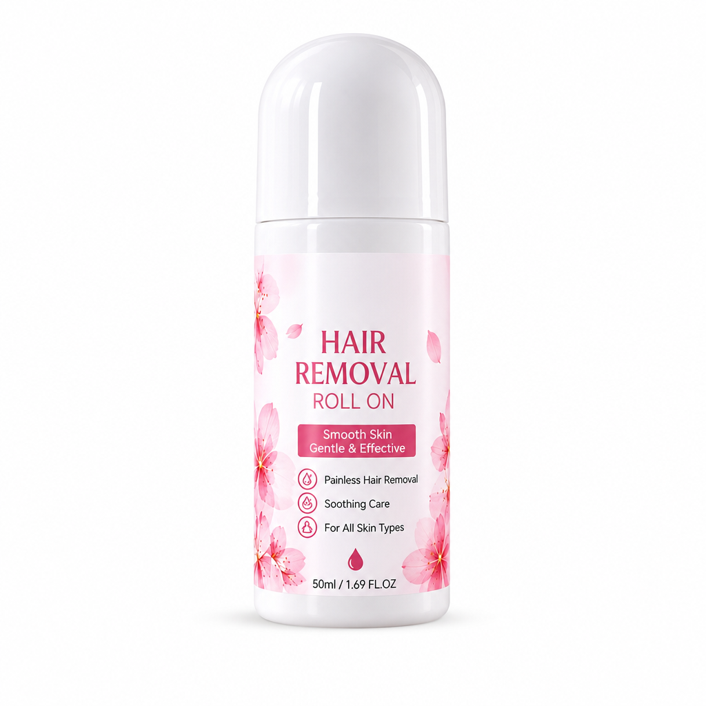 🌸 Smooth Roll-On Hair Remover – Gentle Body Hair Removal for Silky Skin